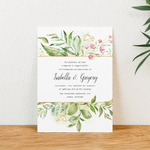 Terrarium Wedding Invitation