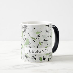 Terrazzo Architectural Tile Designer NAME Office Magic Mug