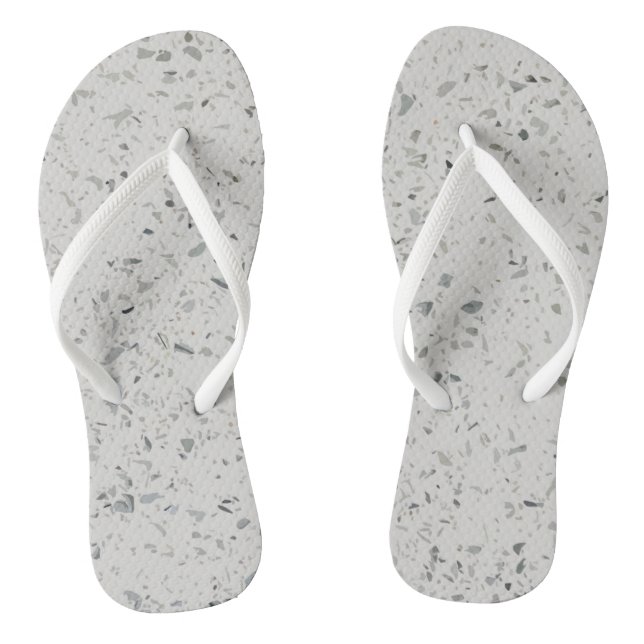 Terrazzo Beach Pebbles Texture Tongs (Semelle)