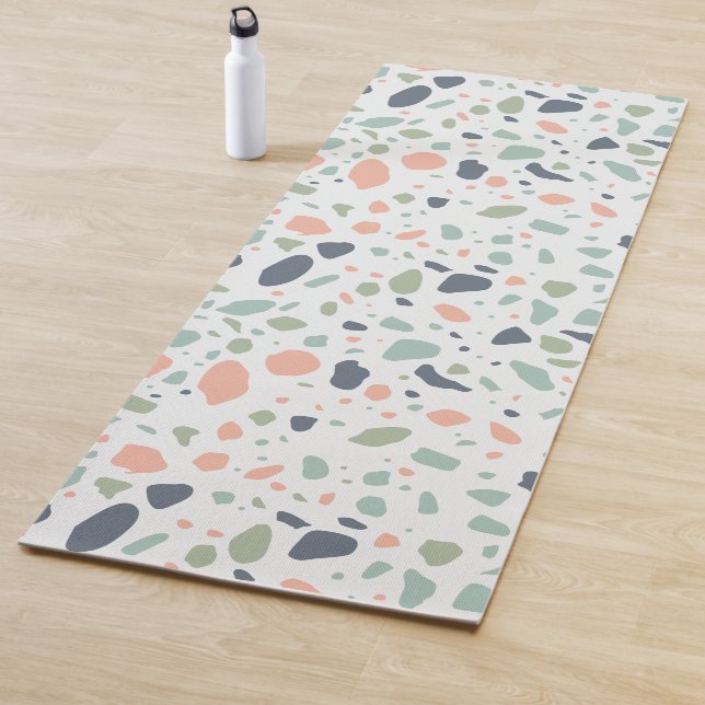 Terrazzo Colourful Style Workout Yoga Mat (In Situ)