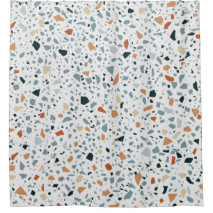 Terrazzo floor marble seamless hand crafted patter
