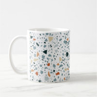 Terrazzo floor marble seamless hand crafted patter