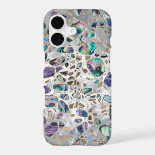 Terrazzo - Mosaïque Abalone Perle et Or #3