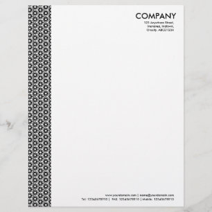 Terrazzo Pattern 03 Letterhead