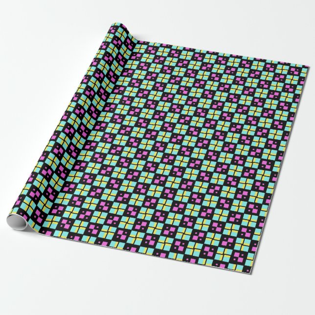 Terrazzo Pattern 07 Wrapping Paper (Unrolled)