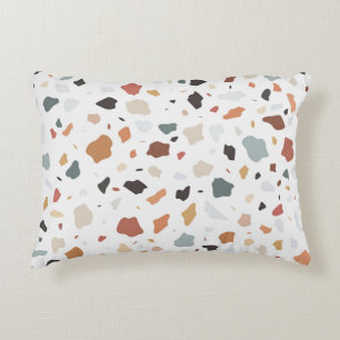 Terrazzo Pattern Accent Pillow