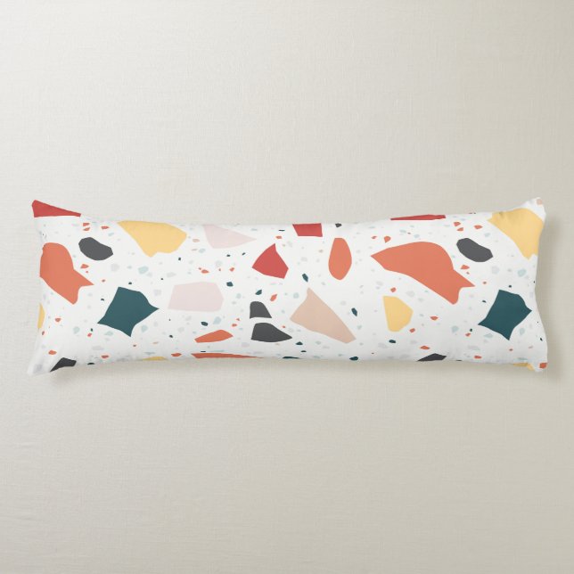 Terrazzo Pattern Body Pillow (Front)