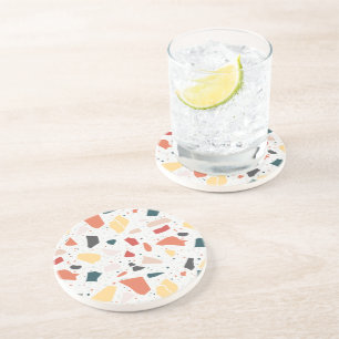 Terrazzo Pattern Coaster