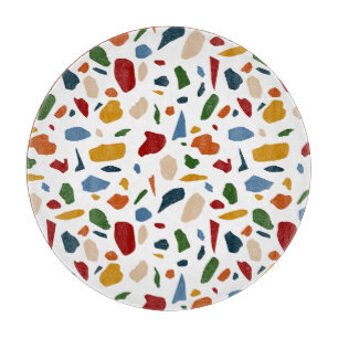 Terrazzo Pattern Colourful Cutting Board