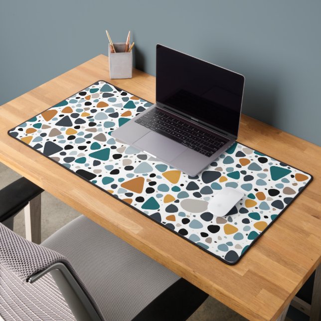 Terrazzo Pattern Desk Mat (Office 2)