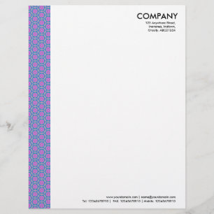 Terrazzo Pattern Letterhead