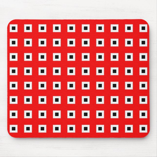 Terrazzo pattern mouse pad (Front)