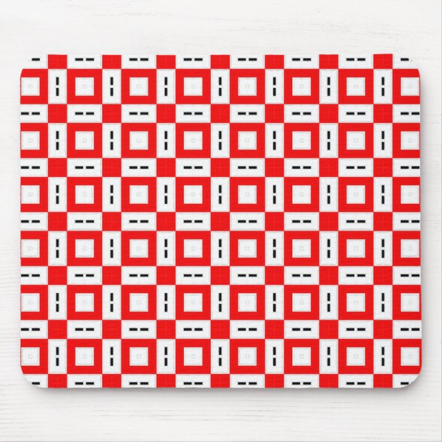 Terrazzo pattern mouse pad (Front)