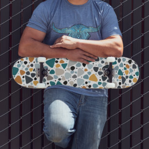 Terrazzo Pattern Skateboard