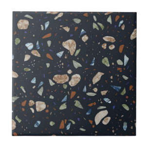 Terrazzo pattern tile