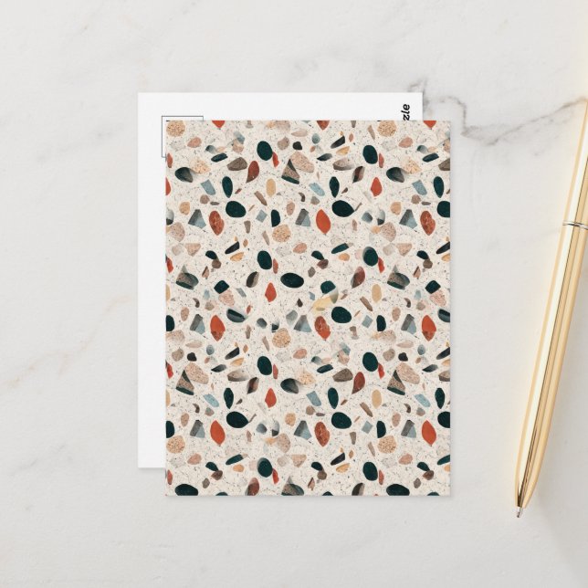 Terrazzo Postcard (Front/Back In Situ)