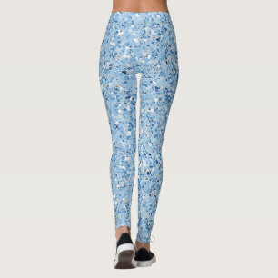 Terrazzo Print Leggings – Statement Wear