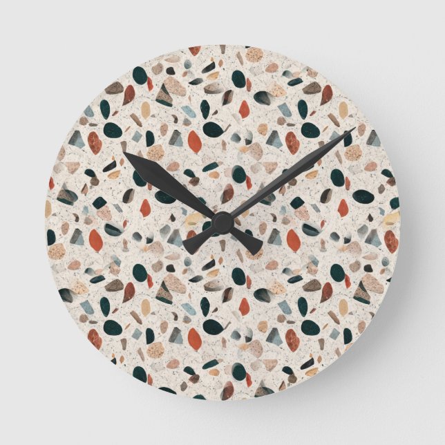 Terrazzo Round Clock (Front)