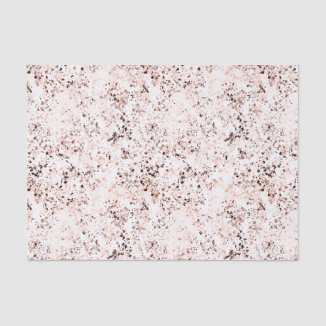 Terrazzo Speckle Fall Colour Palette | Spice Tissue Paper (Front)