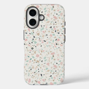 Terrazzo Speckle Pattern Case Pastel