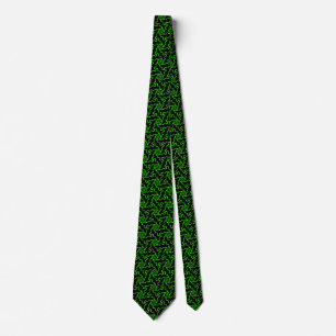 Terrazzo Star v1 - green Tie