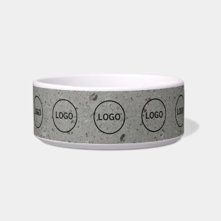 Terrazzo Stone Pattern Modern Ceramic Pet Bowl