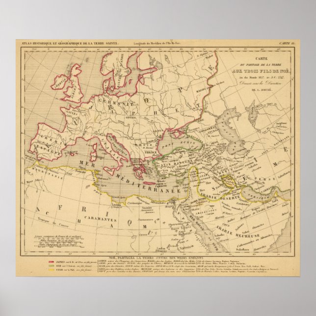 Terre aux trois fils de Noe Poster (Front)