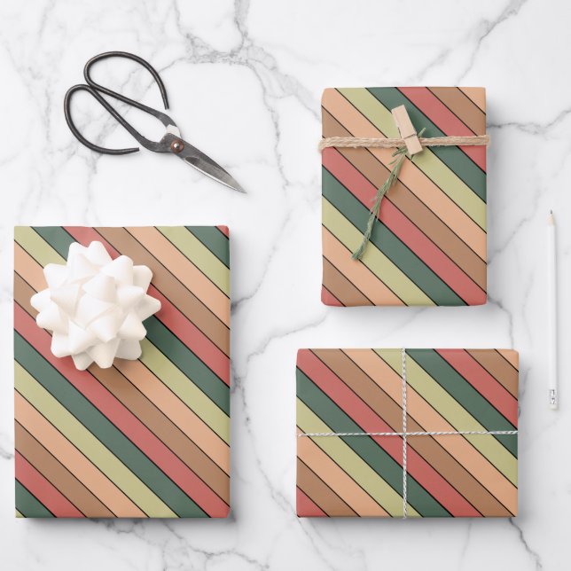 Terre cuite Brun Vert Noir Sur papier aquarelle (Recto)