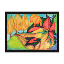 Terre de rêve de carte postale