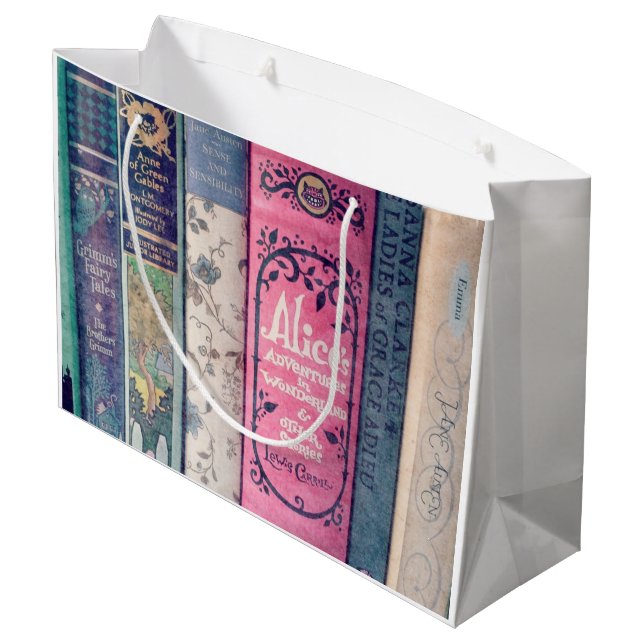 Terre de sac de cadeau d'histoires (Dos Angle)