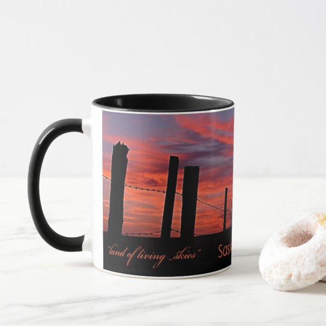 Terre de vie Ciel Mug (Avec donut)
