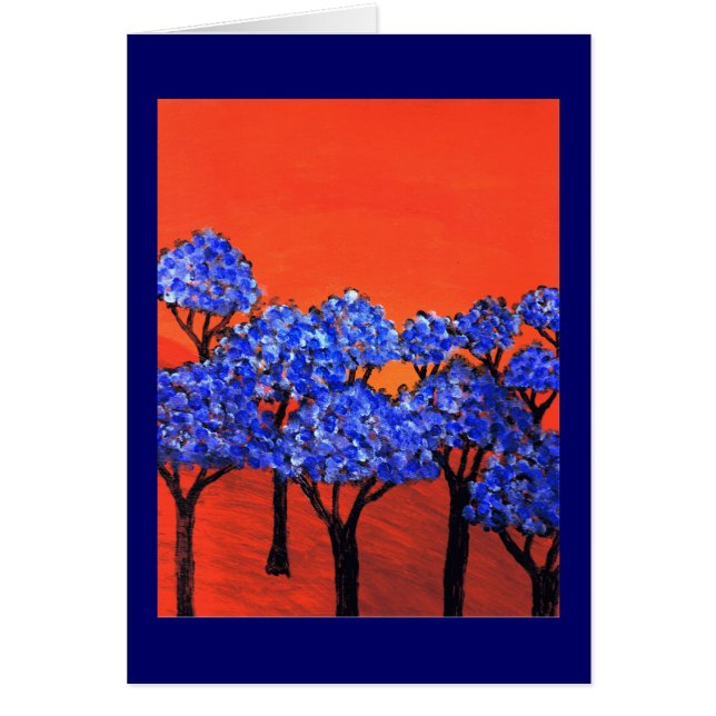 Terre des arbres bleus (Devant)