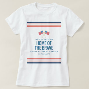 Terre du T-shirt des femmes libres