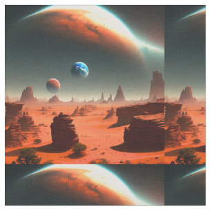 Terre Ici Mars Appelle, Tissu