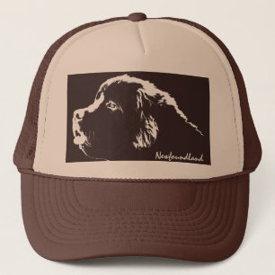 Terre-Neuve couvre les casquettes de chien