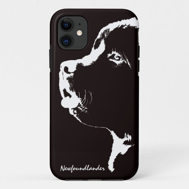 Terre-Neuve IPhone 5 Coque Newfoundland Pup (Dos)