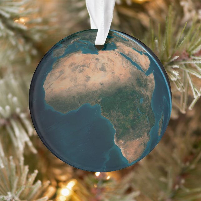 Terre Pleine De L'Espace Au-Dessus Du Continent Af (Arbre)