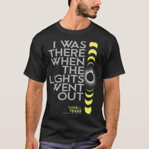 Terrell Texas Total Solar Eclipse 2024 T-Shirt