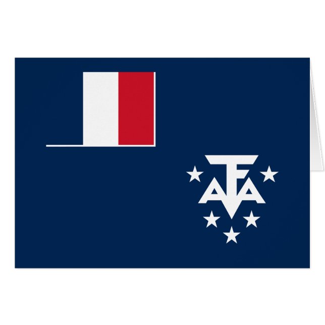 Terres australes françaises de l'Antarctique (Devant horizontal)