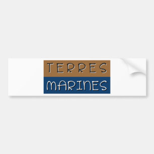 Terres marines bumper sticker