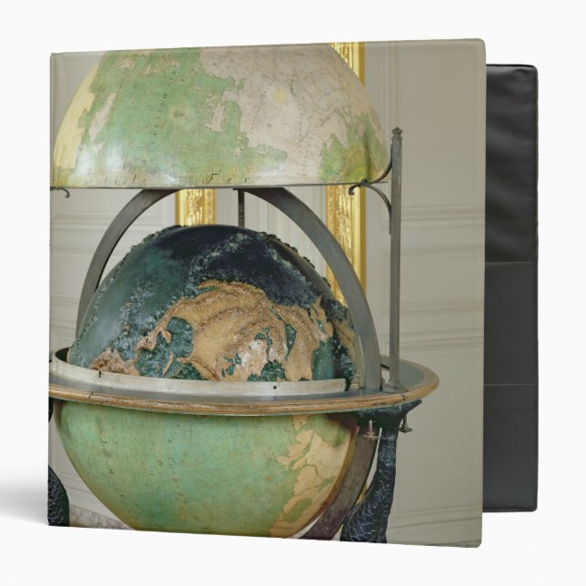 Terrestrial and celestial globe binder (Front/Inside)