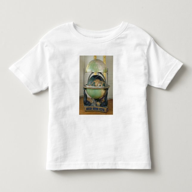 Terrestrial and celestial globe toddler t-shirt (Front)