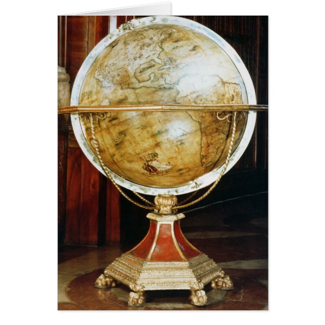 Terrestrial globe, 1688 (Front)