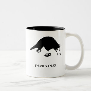 Terrible Platypus Coffee Two-Tone Coffee Mug