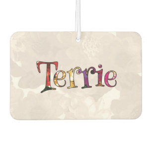 Terrie Colourful Fun Floral Air Freshener