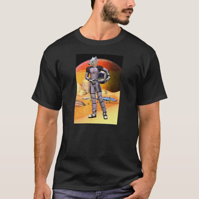Terrier Astronaut T-Shirt (Front)