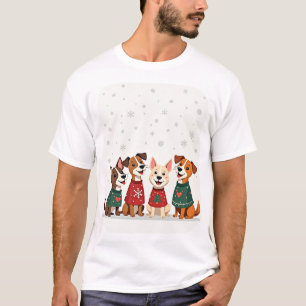 Terrier Christmas Choir T-Shirt