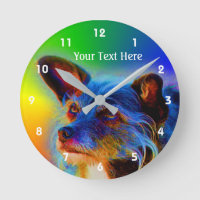 Terrier Dog Abstract Animal Art