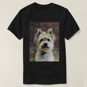 Terrier Dog Photo Personalize Cotton T-Shirt