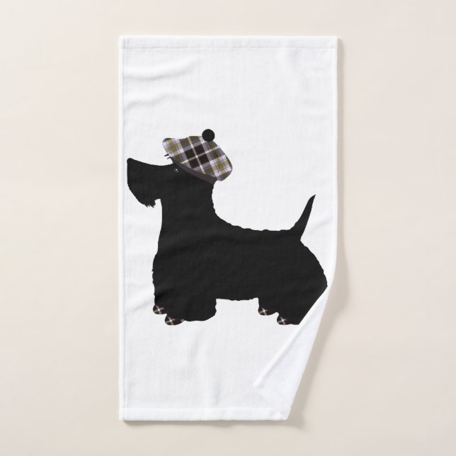 Terrier écossais (Serviette à main)